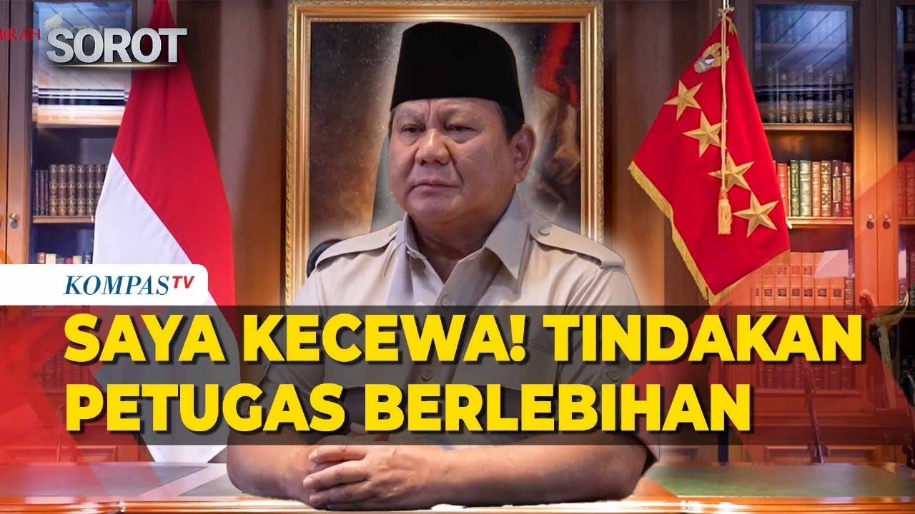 Presiden Prabowo Kecewa! Affan Meninggal Ditabrak Mobil Rantis Brimob