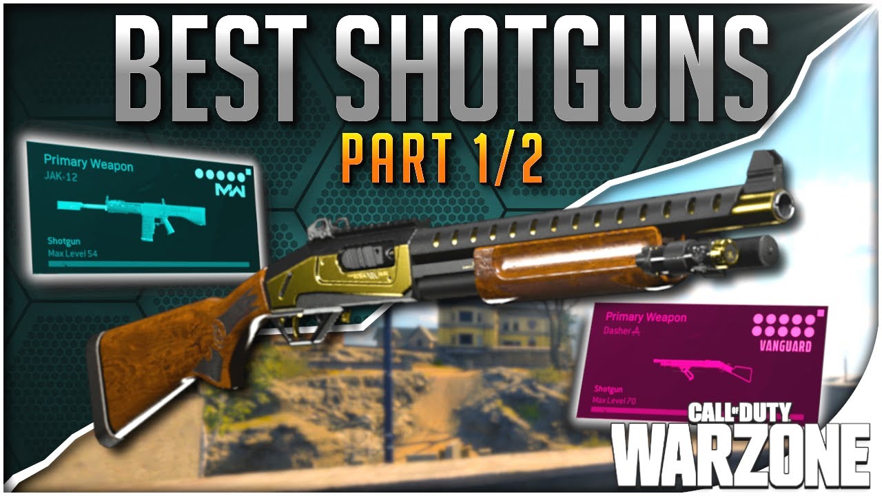 The 5 BEST Shotguns in Warzone - Part 1 | Best High Risk High Reward Shotguns to Shake the CQB Meta