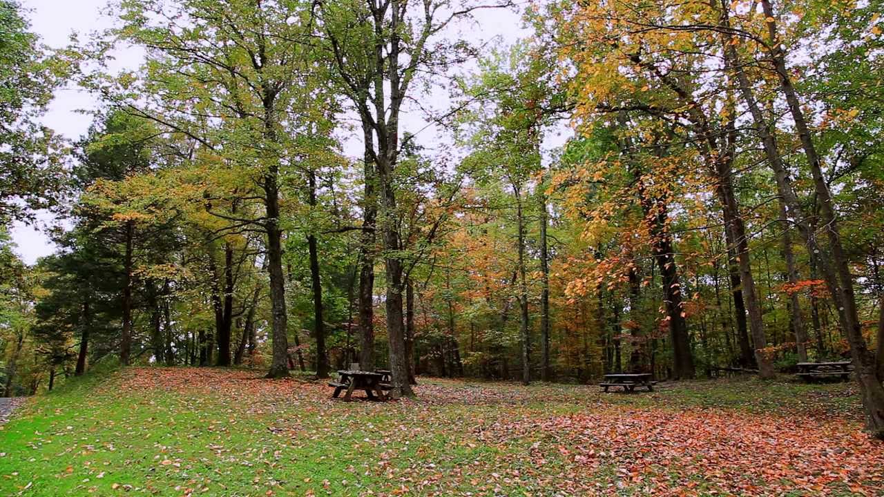 A Fall Day at James Baird State Park