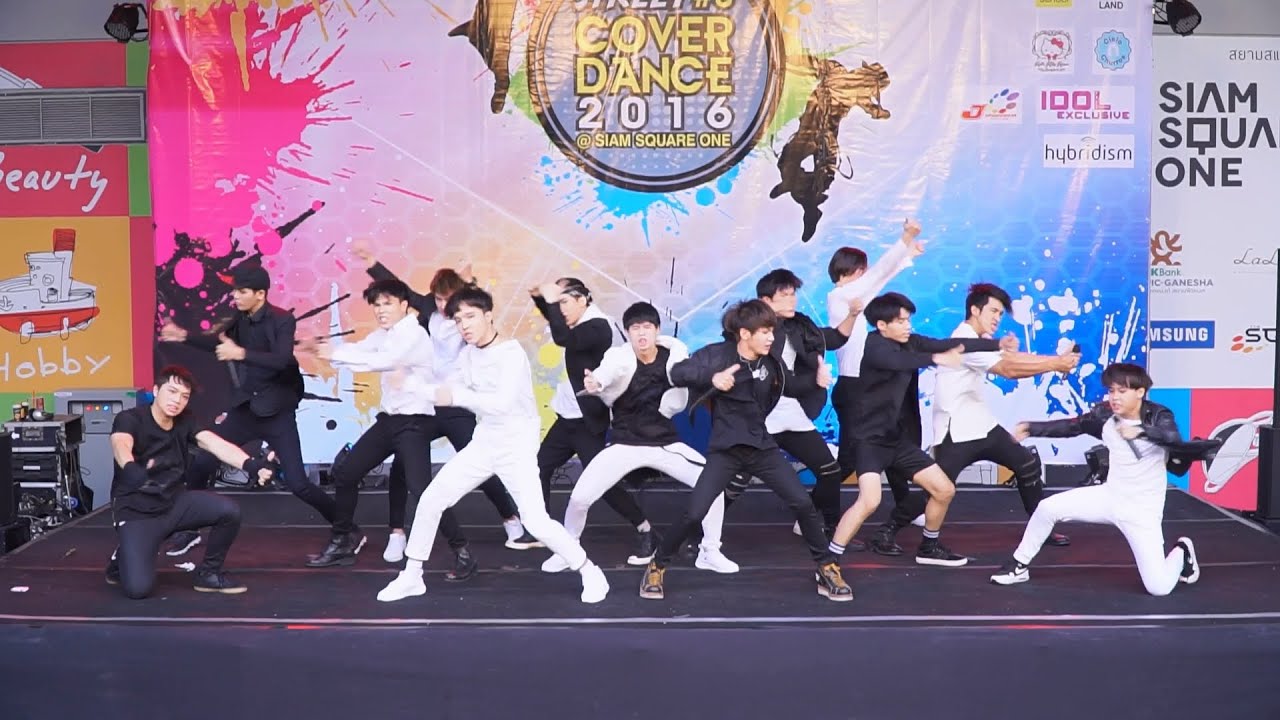 160625 The Average cover SEVENTEEN - CHUCK + MANSAE @Siam Square 1 Cover Dance 2016 (Audition)