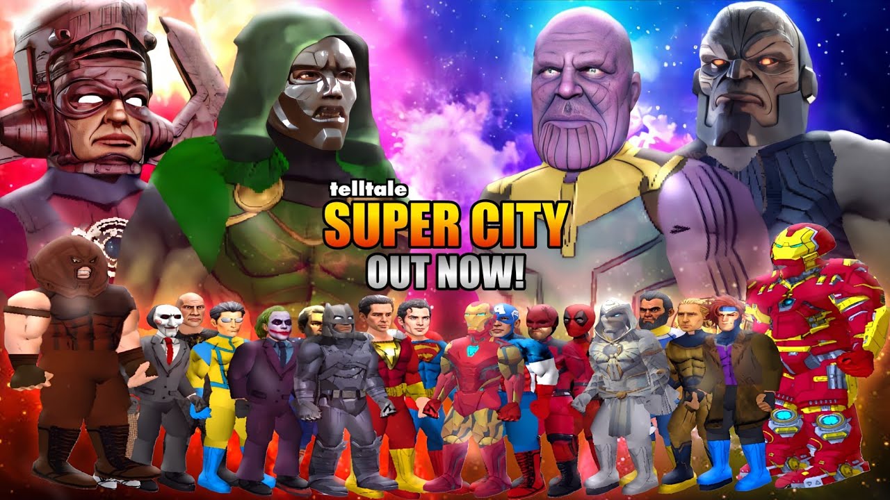 Super City Telltale от Чарльза Уэйна и Демона Найт — Грандиозный релиз!