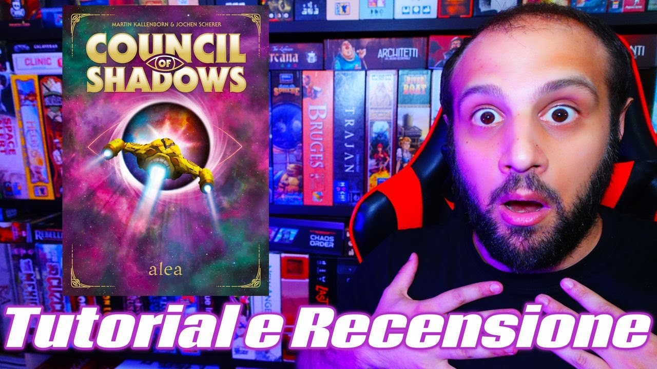 Tutorial e Recensione COUNCIL OF SHADOWS - Un Sistema di Punteggio GENIALE!