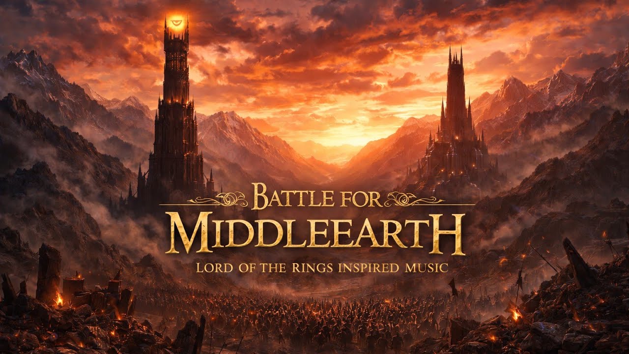 Battle for Middleearth | Lord of the Rings inspired Ambient Music 