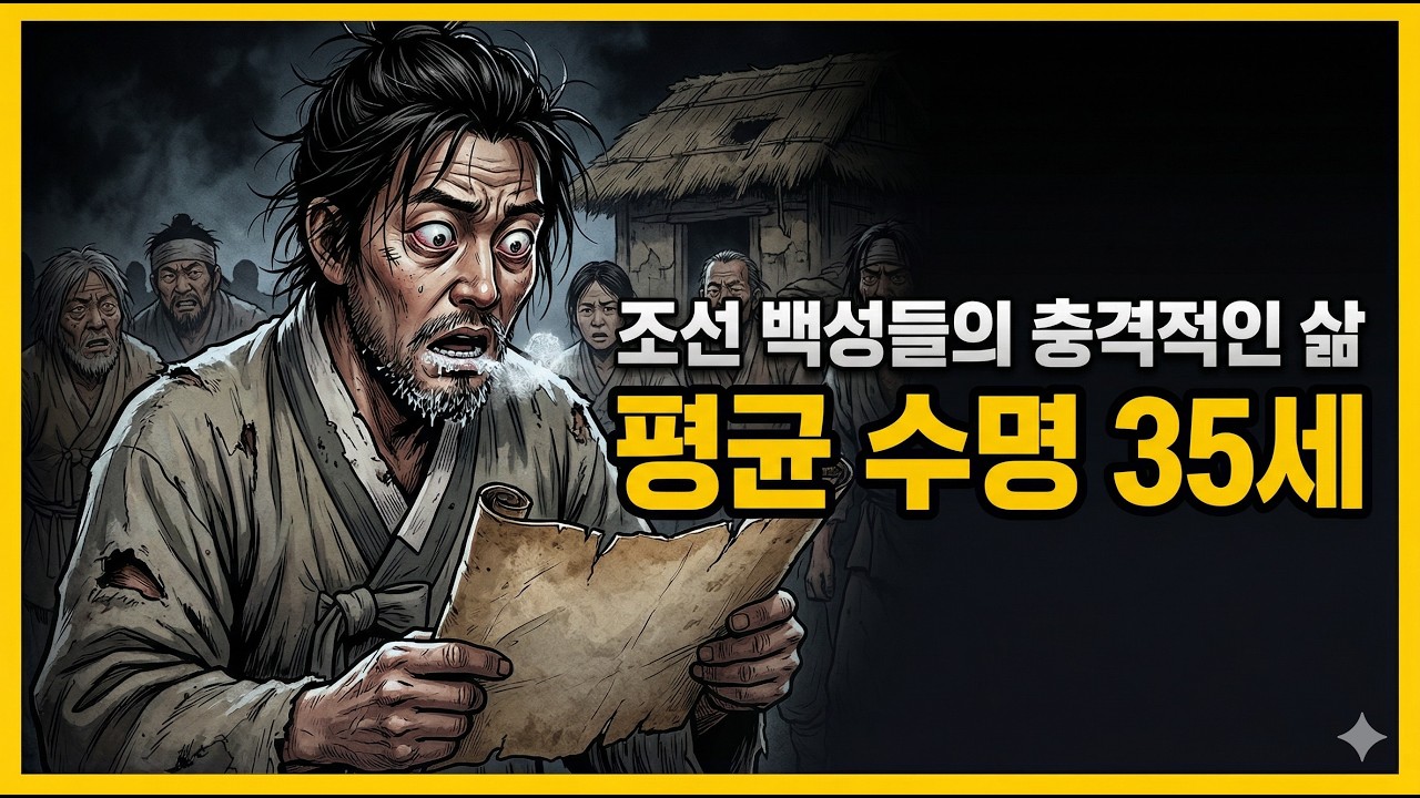 🧑지금 40대면 청춘, 👴조선시대엔 노인? 충격적인 조선시대 평균 수명의 진실