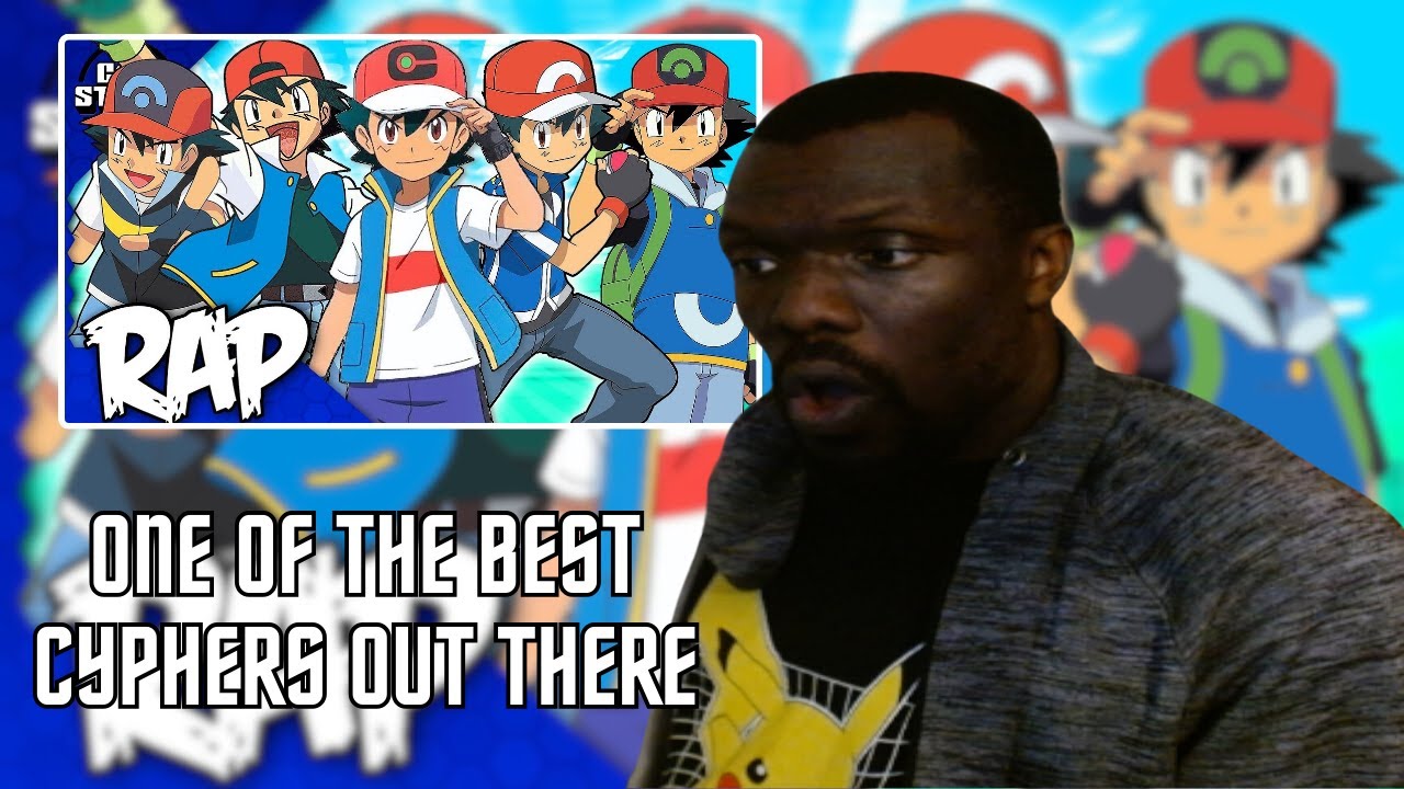 BRANDON REACTS to Pokemon Ash Rap Cypher |Cam Steady ft. Zach B, Conner Quest! & More
