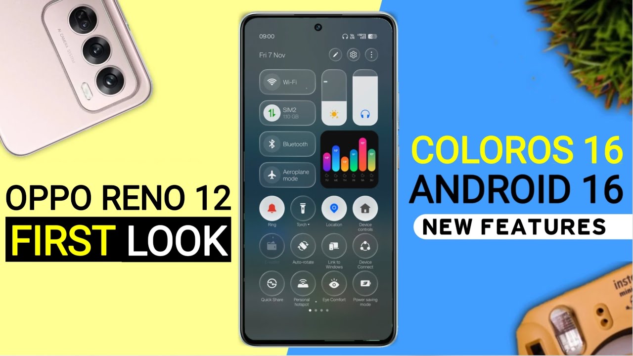 Oppo Reno 12 5G ColorOS 16 Update - 25+ Amazing Features | Android 16 New Update Reno 12