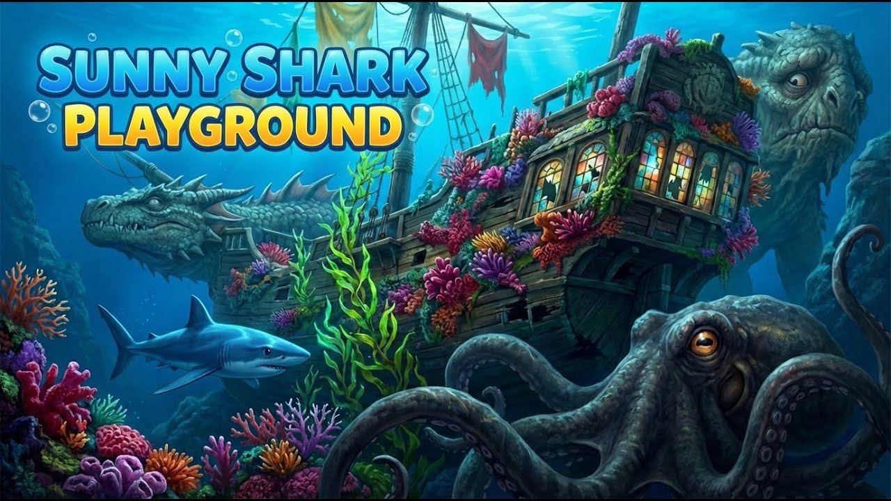 Sunny the Shark’s Secret Ship Playground 🦈⚓ | Fun Ocean Adventure for Kids