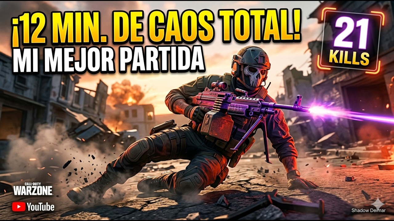 12 Minutos de PURO CAOS: Gameplay de Warzone