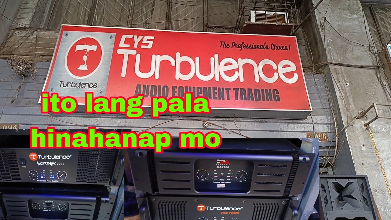 ito lang pala hinahanap mo na CYS Turbulence Cebu || Turbulence products