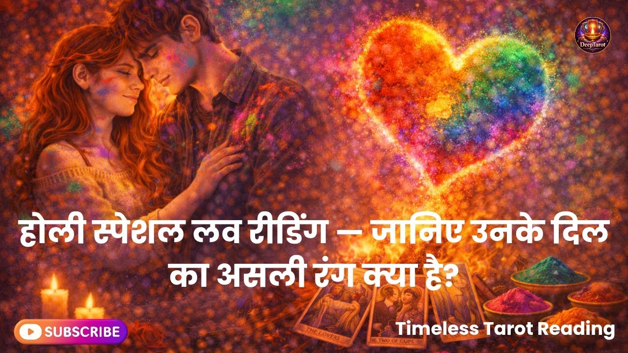 होली स्पेशल लव रीडिंग 🔥 — जानिए उनके दिल का असली रंग क्या है? Unki Current Feeling 11:11