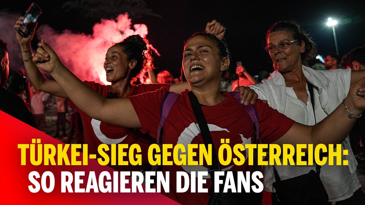 Türkei-Sieg gegen Österreich: So reagieren die Fans
