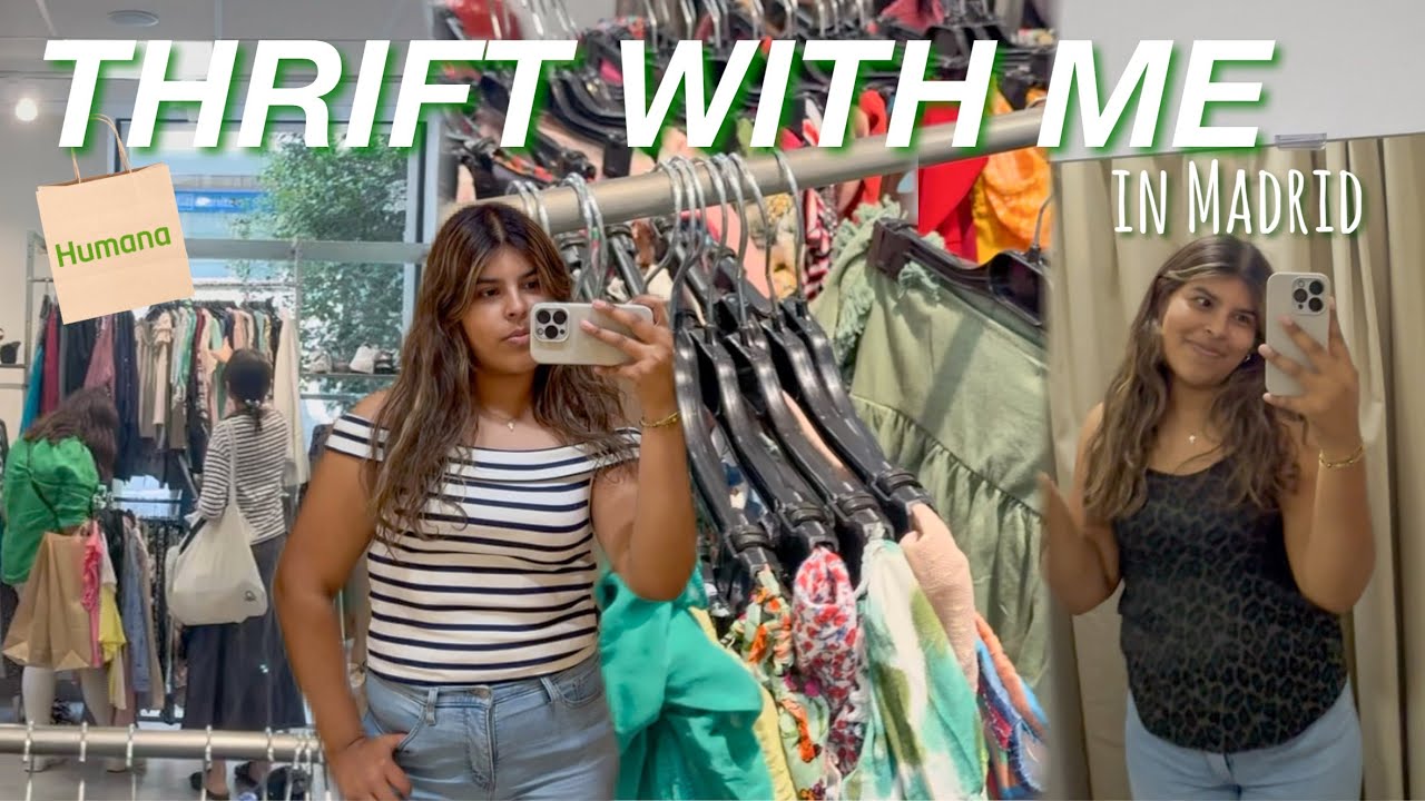 THRIFT WITH ME IN MADRID *deals on deals* | Jannett Ciranda