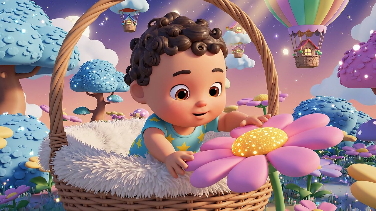 Rock a Bye Baby Dream Balloon Ride | Gentle Lullabies & Bedtime Songs for Kids