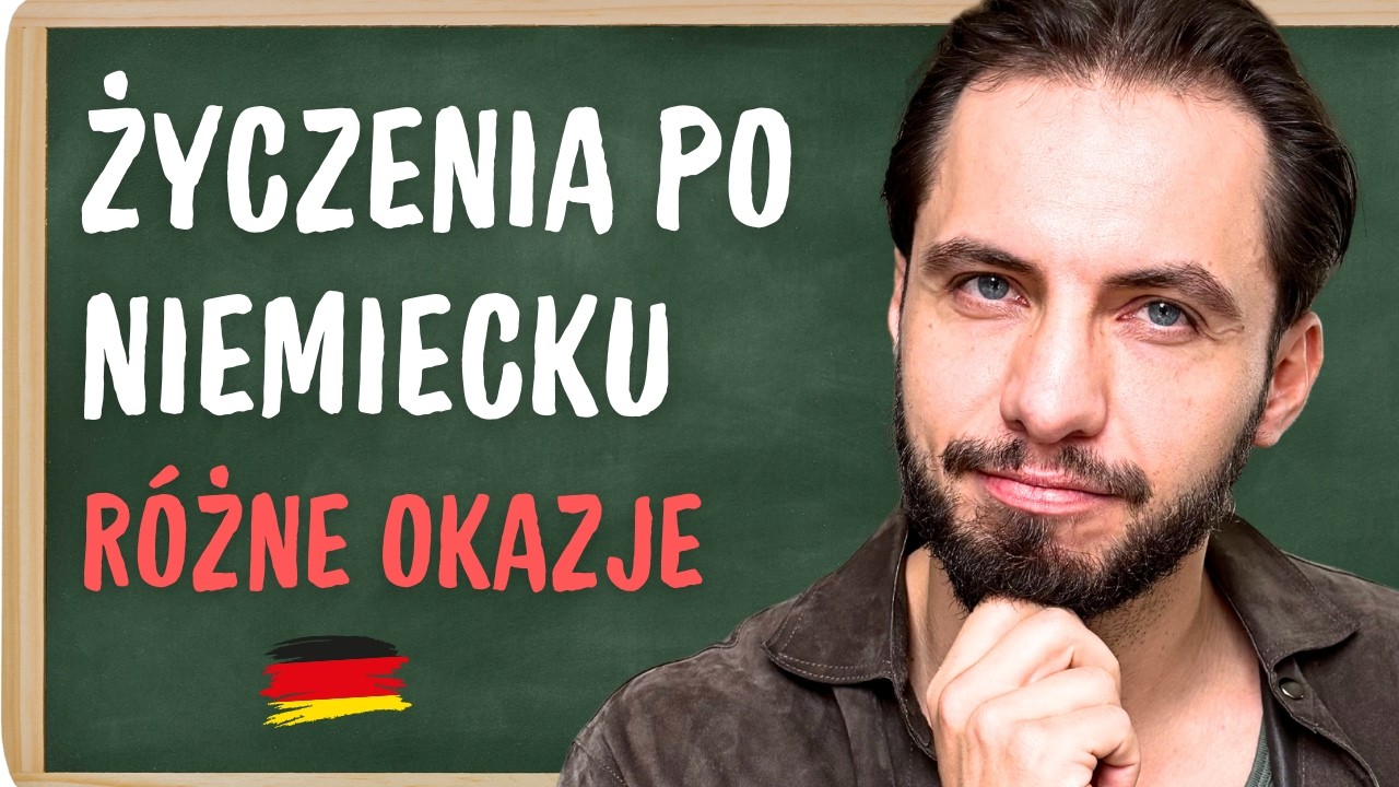 Jak składać życzenia po niemiecku | nauka niemieckiego | lekcja 309