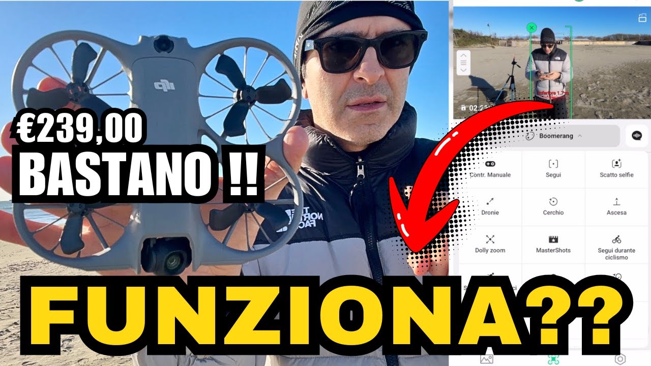 DJI NEO 2 a 239€: SOLO Smartphone Basta? 💨 Provo TUTTO con Vento ESTREMO!
