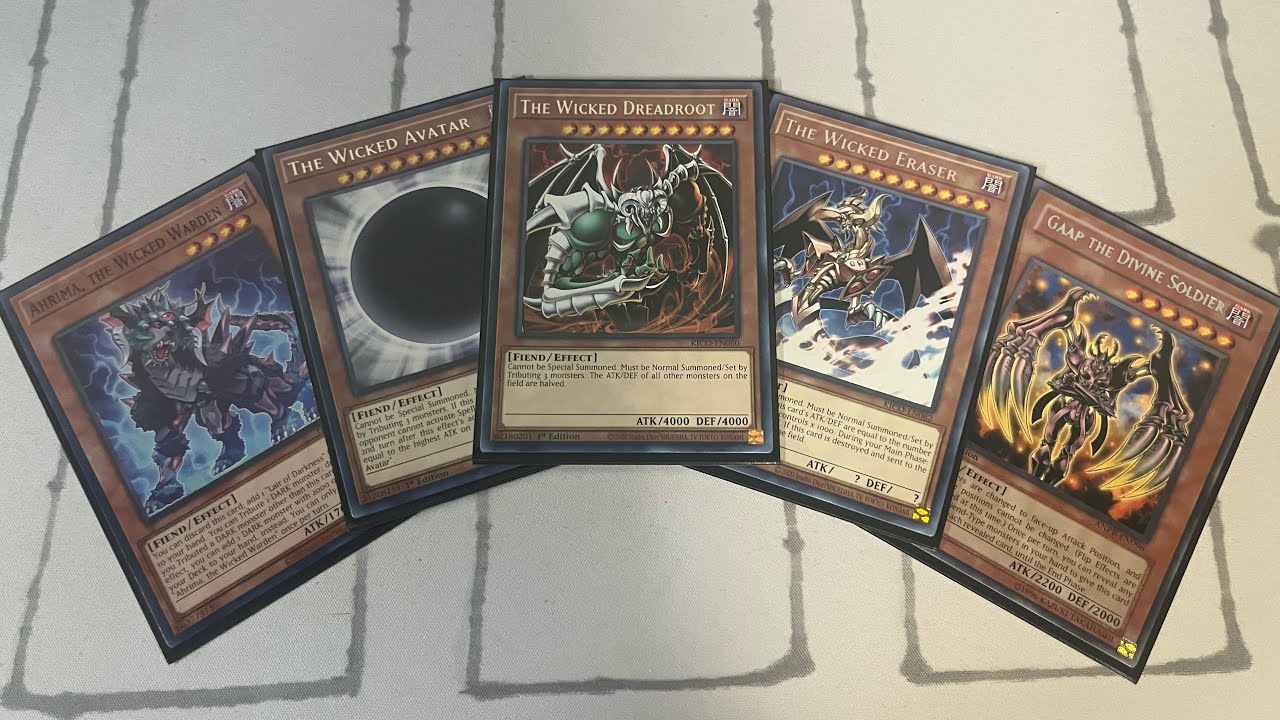 My Wicked God Cards Yugioh Deck Profile for August 2025