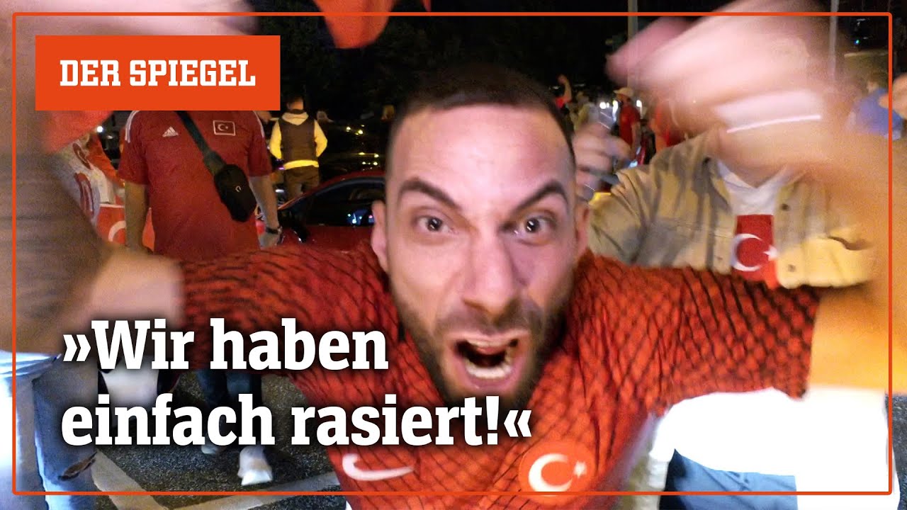 Nach EM-Sieg gegen Österreich: Ekstatischer Jubel der Türkei-Fans | DER SPIEGEL