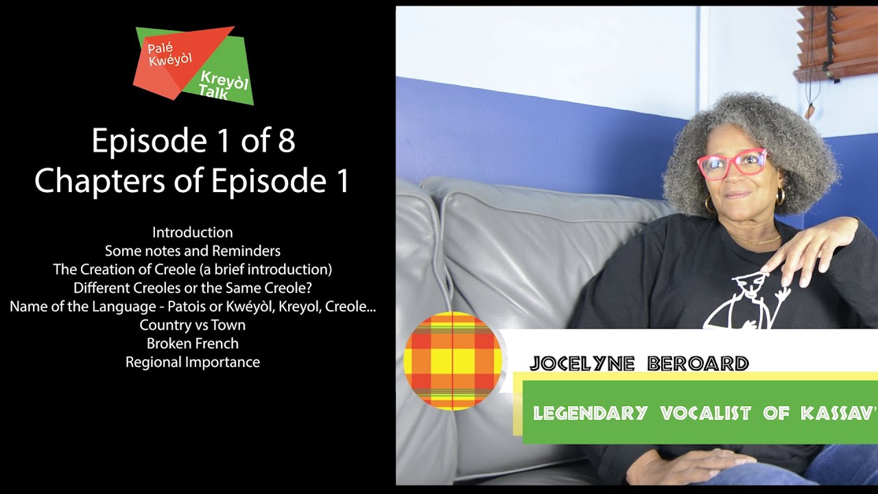 Pale Kwéyòl / Kreyòl Talk - Episode 1 (of 8) -  Kwéyòl or Patois? Broken French?