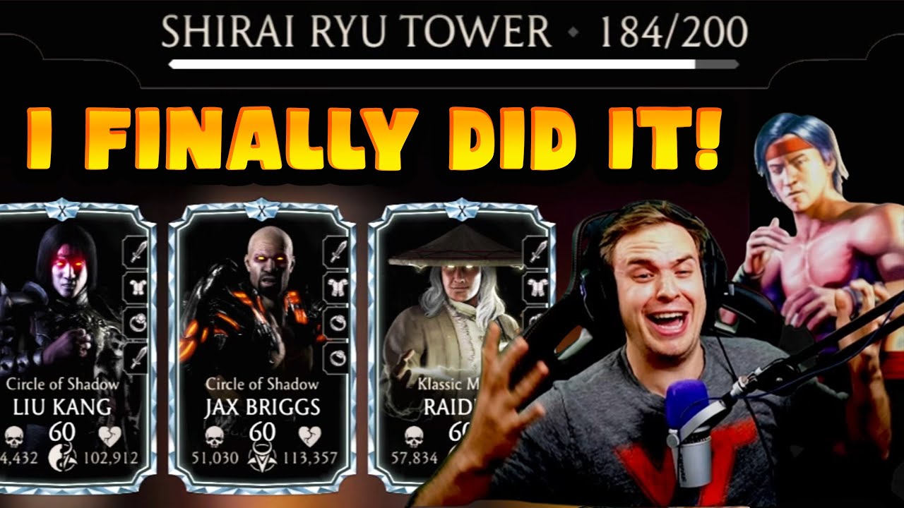 MK Mobile. I Destroyed Battle 184 in Fatal Shirai Ryu Tower. Just to Get Stuck in Battle 185...