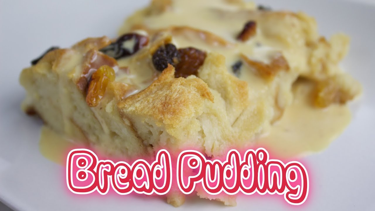 How to Make : Bread Pudding | Cara Buat : Puding Roti