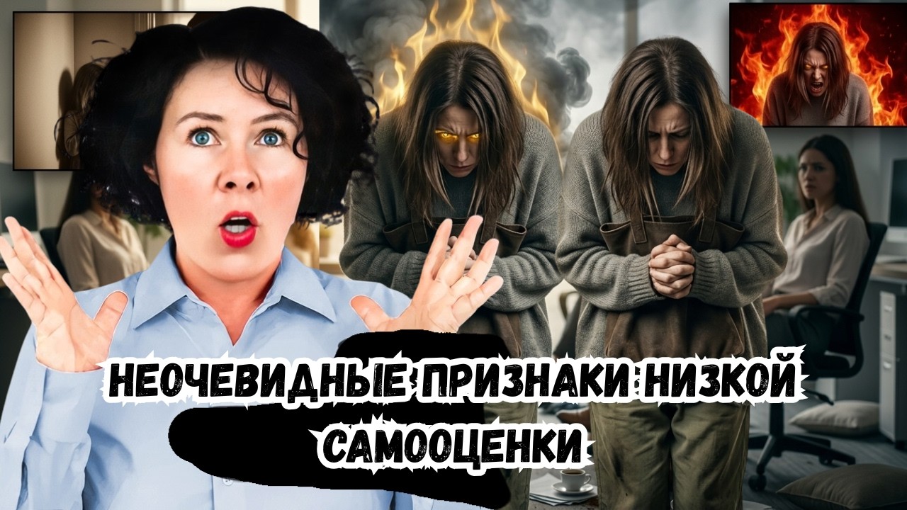 Неочевидные признаки низкой самооценки