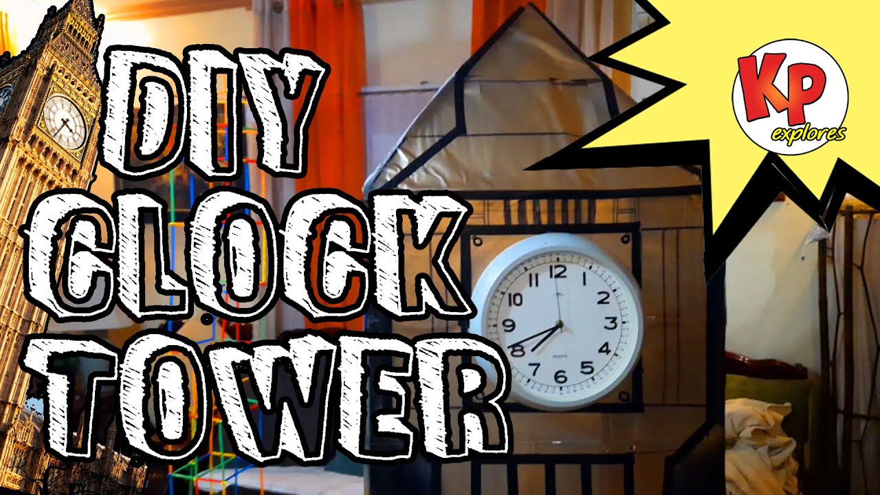 FUN DIY Big Ben Build 🏫🛠️