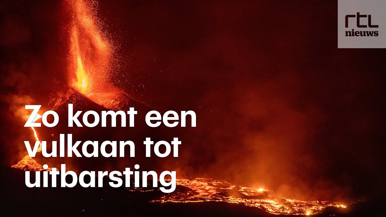 Kokende magma en enorme druk: zo komt een vulkaan tot uitbarsting