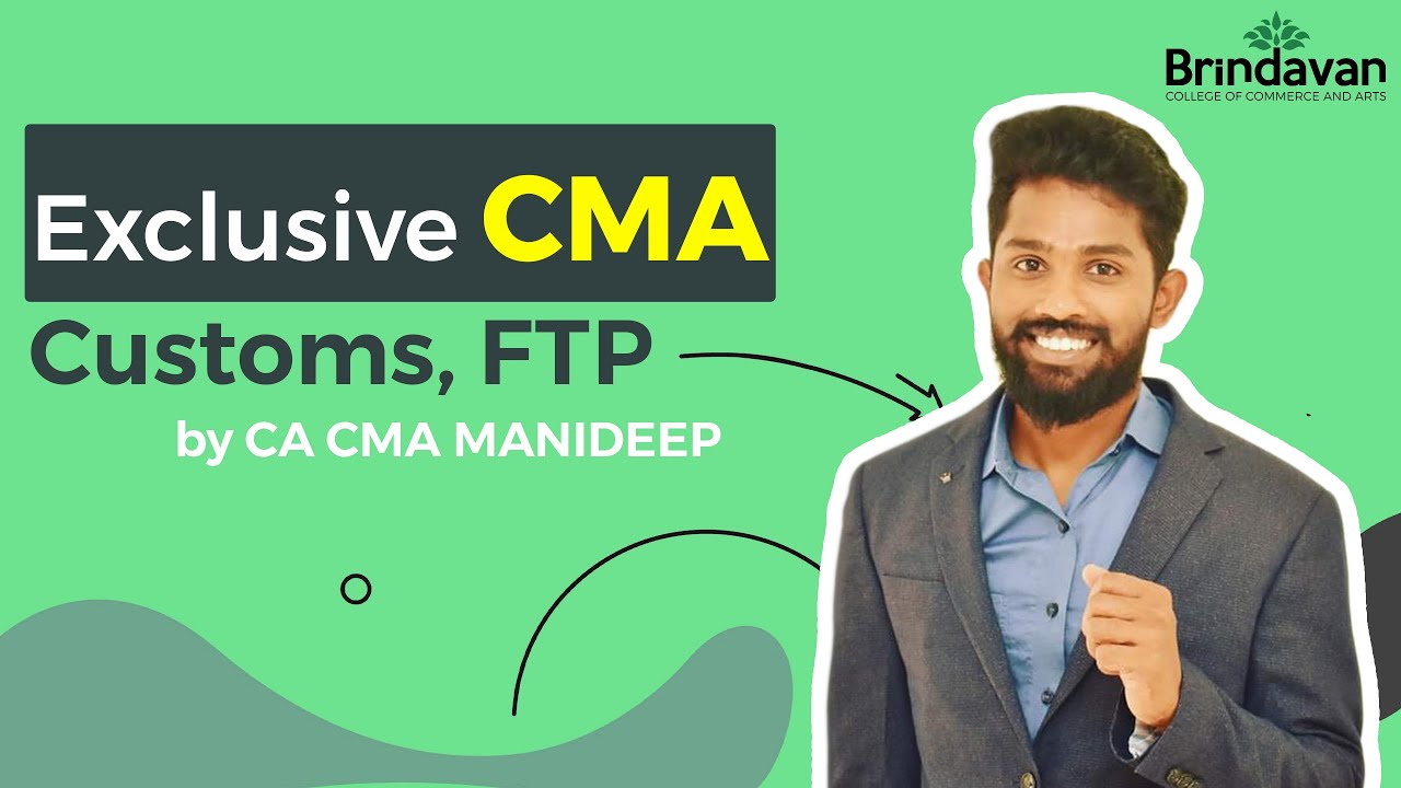 Exclusive CMA Customs, FTP Fast Track