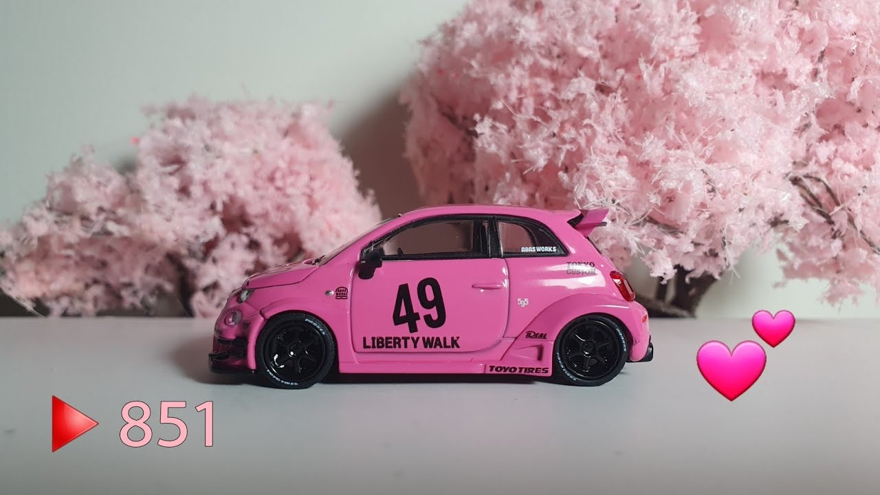 Mini GT 851 LB-WORKS×Abas Works ABARTH 595
