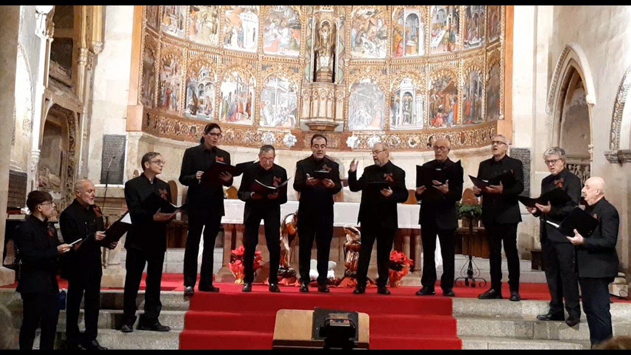 Puer natus, Viri galilei, Gaudete - Schola Gregoriana del Coro 'De Mvsica Antiqva' Salamanca