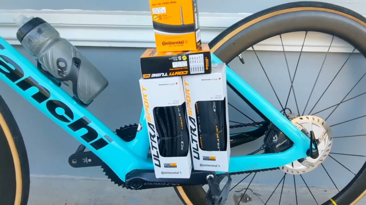 ถ้ารั่วก็ทิ้งได้เลย งัดยังไงก็ไม่เข้า เทคนิคลัดใส่ยางขอบพับ Conti Ultrasport3 VS ล้อคาร์บอน Mavic