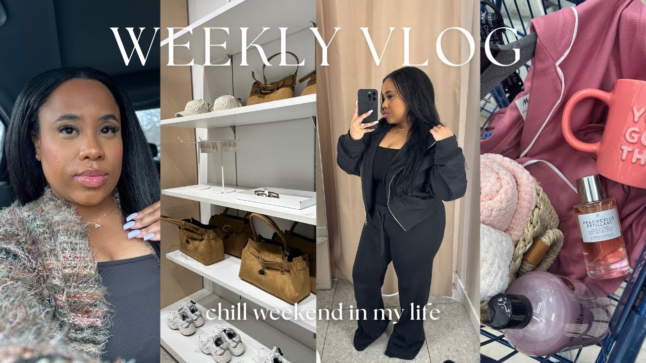 Weekly Lifestyle Vlog | weekend shopping & brunch, date night in + spend my day off with me