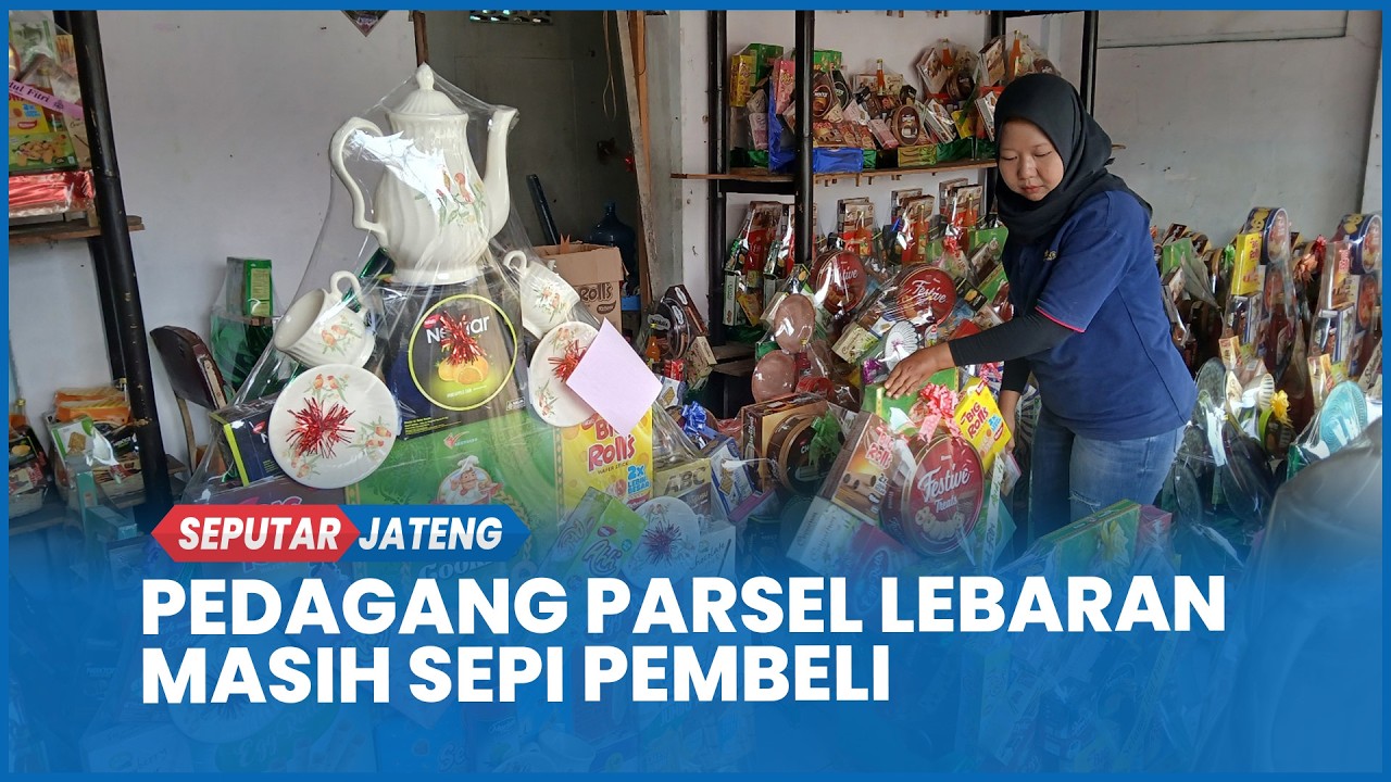 Pedagang Parsel Lebaran Purwokerto Sepi Pembeli di Pertengahan Ramadan