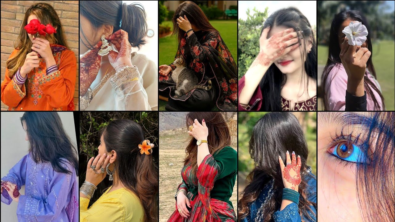 👻Cute Dpz for Girls| hidden face🦋 Dp Picture for whatsapp❤️| black background photo @DpzCollectionz8