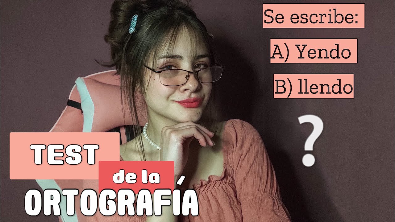 Test de la ORTOGRAFÍA // ASMR CASERO