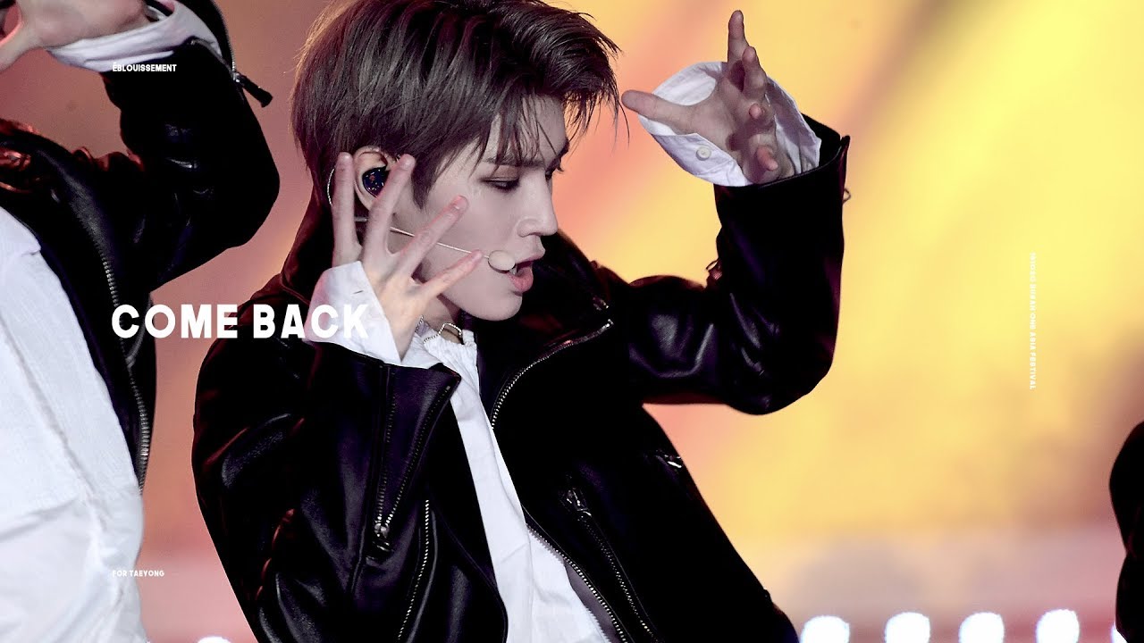 181020 악몽 COMEBACK TAEYONG focus fancam 태용 직캠 (4K)