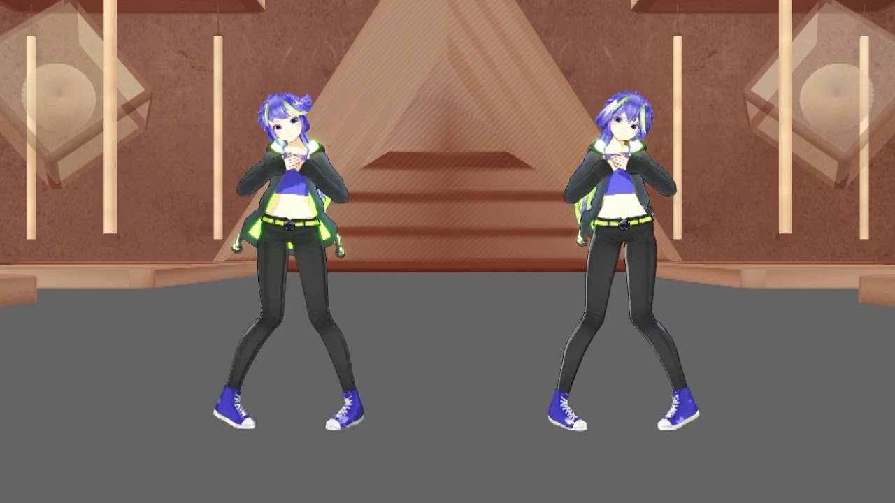 [MMD Musical Tone Una] Physics Test 1080p30fps