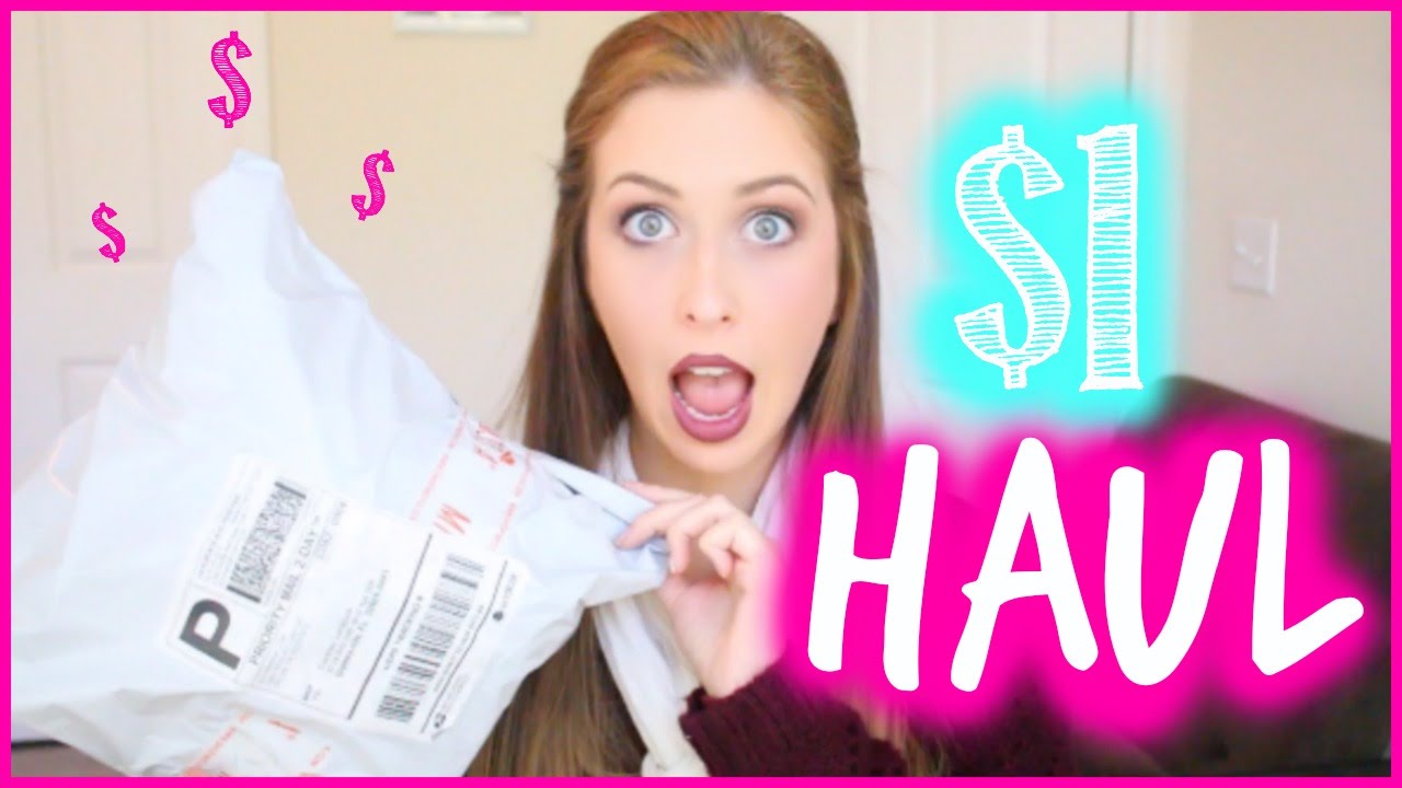 EVERYTHING $1 HAUL! Jewelry, Makeup, Accessories | Shop Miss A | Courtney Lundquist