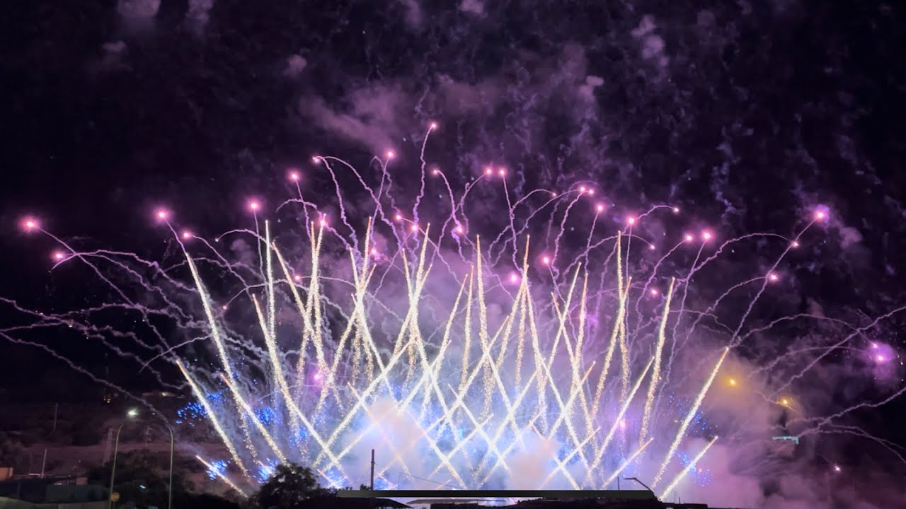 Villafranca Sicula (AG) - San Michele Arcangelo - La Rosa International Fireworks - 07/08/2022