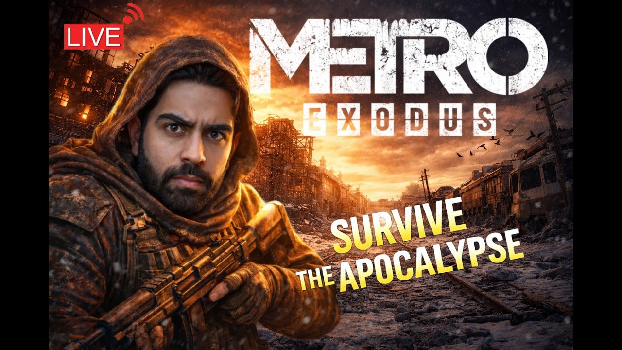 Can I Survive the Apocalypse? | Metro Exodus LIVE