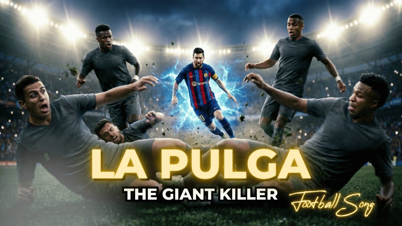 Lionel Messi – The Little Giant (La Pulga) | Epic Football Song