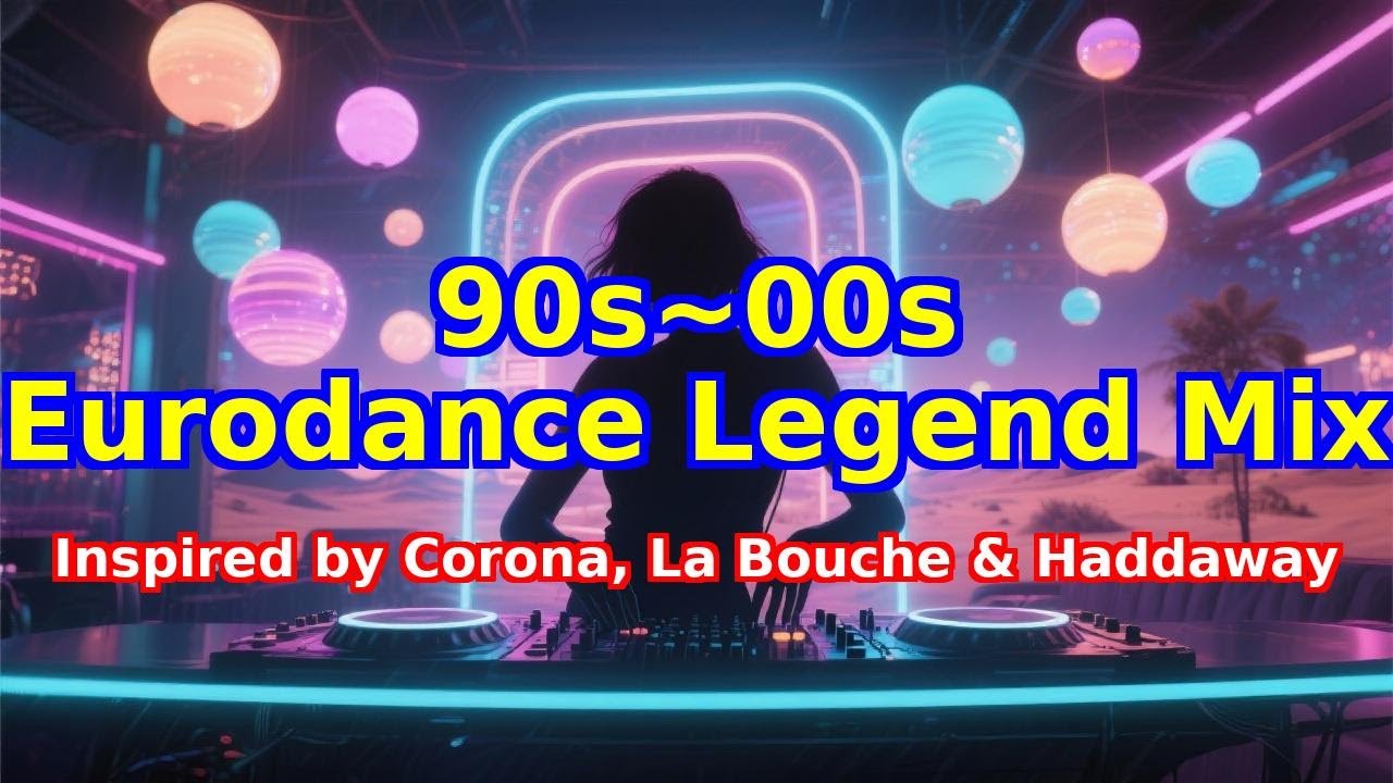 🔥 90s~00s Eurodance Legend | Inspired by Corona, La Bouche & Haddaway 🔥