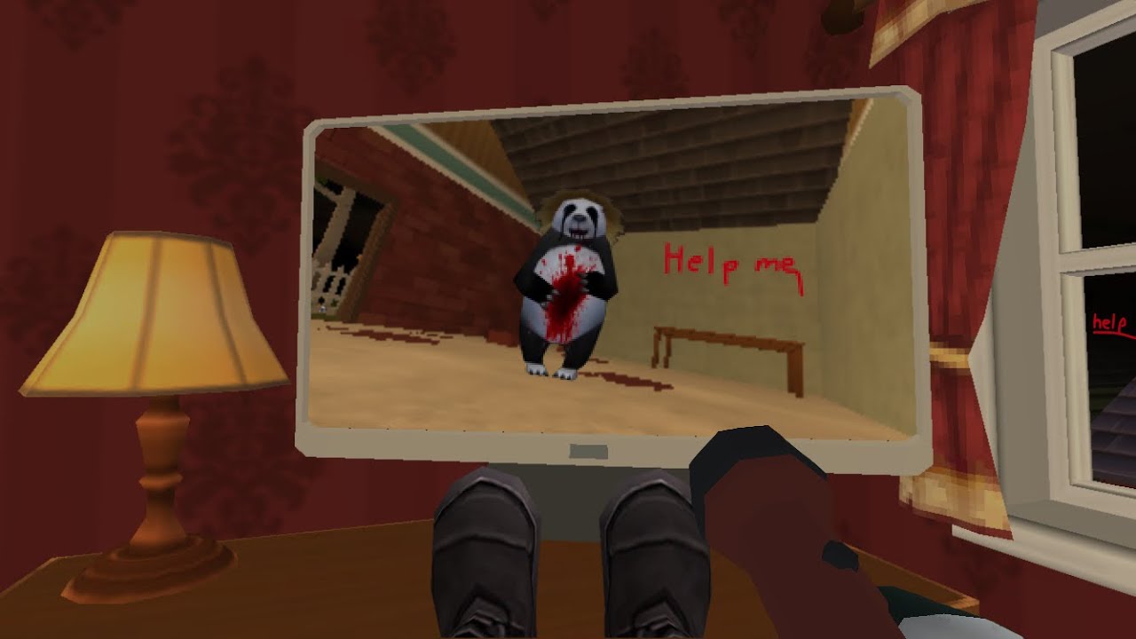 Жуткая панда убьёт тебя в Чикен Ган… Все про миф Жуткая панда 🐼 #chickengun #den19k #чикенган
