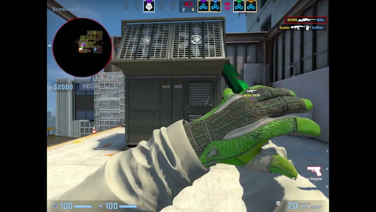 CSGO POV Cloud9 sh1ro (27/10) vs G2 (vertigo) @ ESL Pro League Season 17