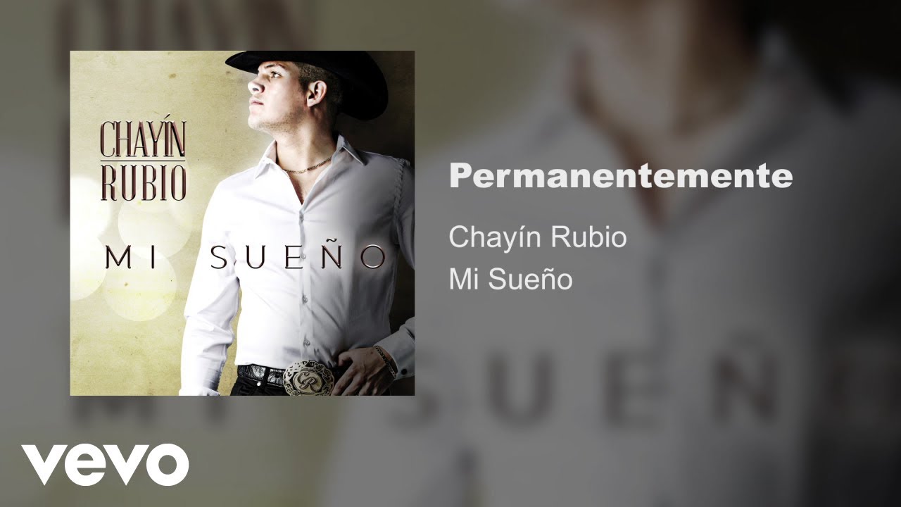Chay&iacute;n Rubio - Permanentemente (Audio)