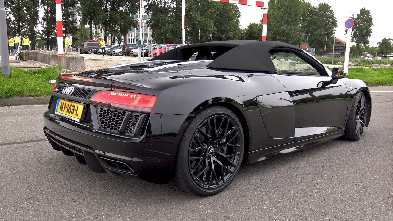 Audi R8 V10 Plus Spyder - Lovely Sounds!