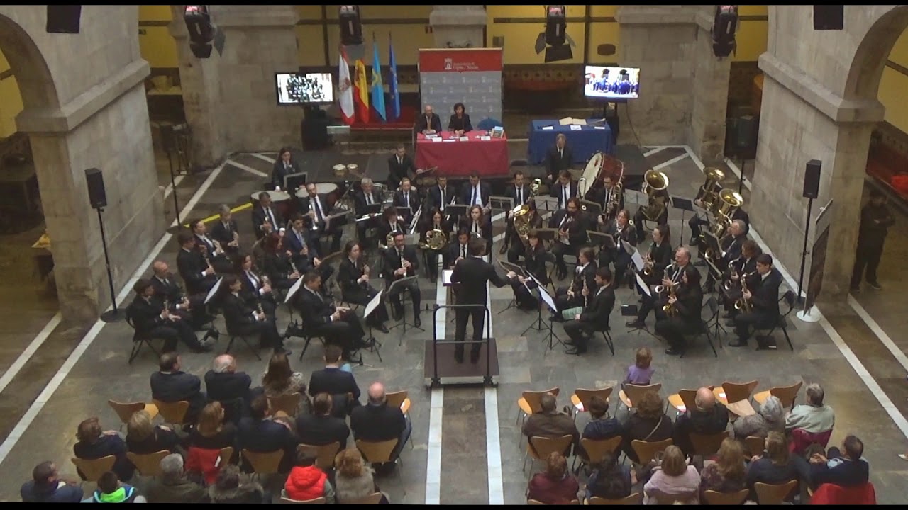 BANDA DE MÚSICA DE GIJÓN - Tríptico Andaluz arr. Antolín de la Fuente Cla