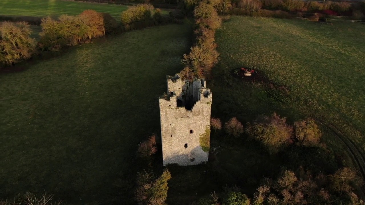 Dunmahon Castle, County Louth, Republic Of Ireland.