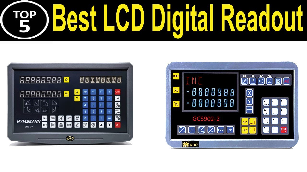 TOP 5 BEST LCD Digital Readout Review 2023