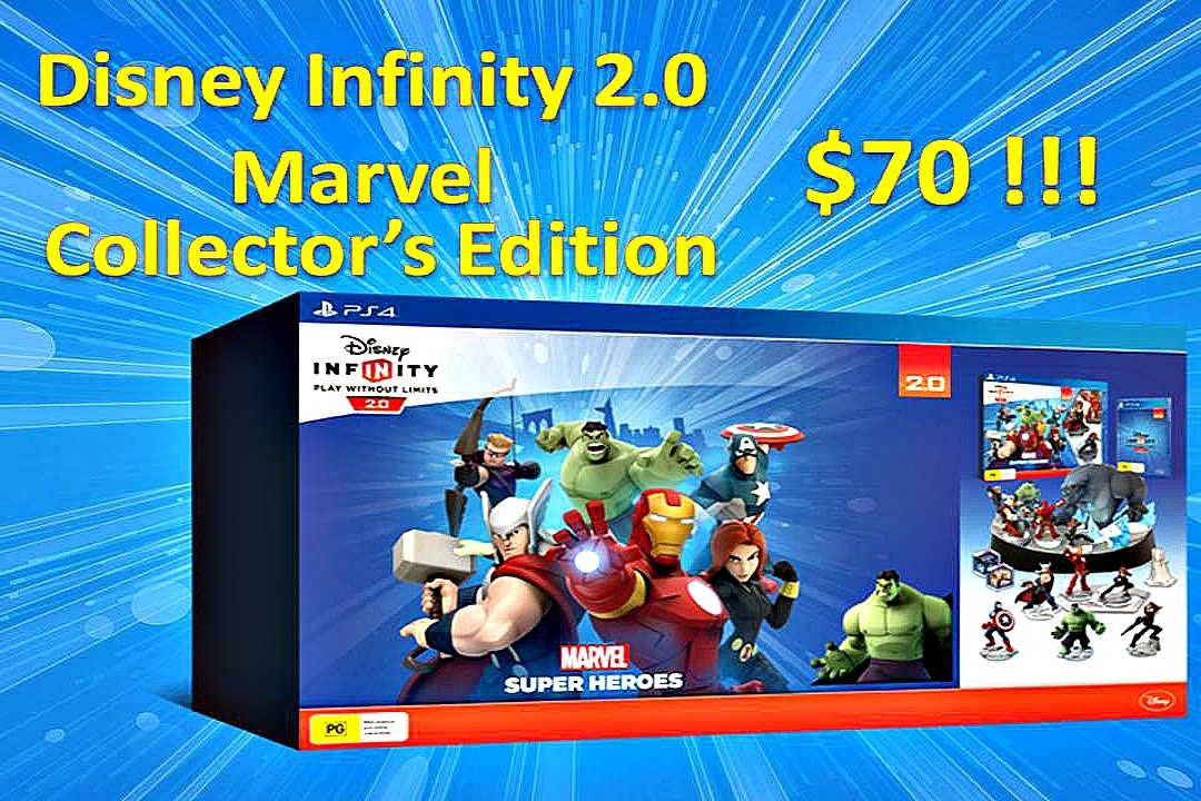 BIGGEST UNBOXING -  DISNEY INFINITY 2.0 Collectors Edition